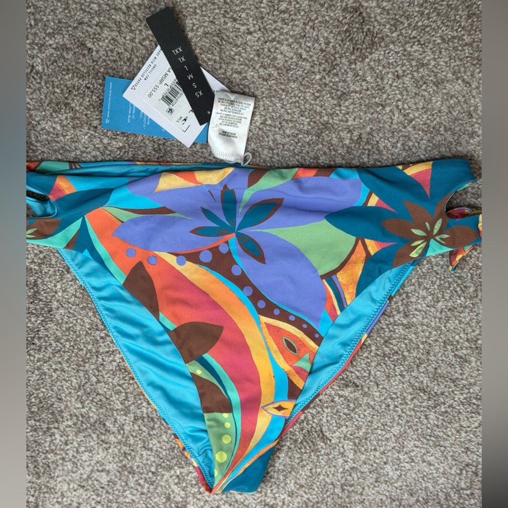 New O’neil Multicolor Nina Encinitas Bikini Bottoms
